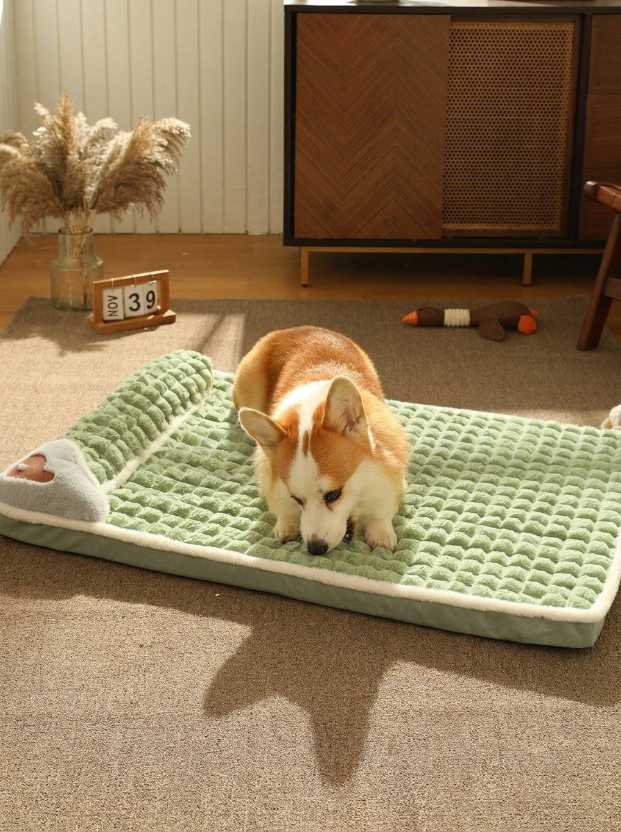 Cama Ortopédica 'ErgoRest' para Mascotas (Soporte Ergonómico)