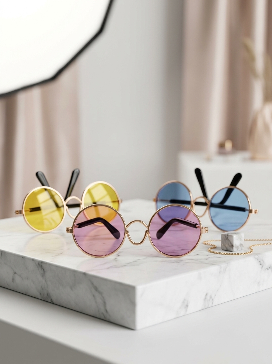 Gafas de Diseñador Estilo Retro 'Visionary' (Edición Miniatura)